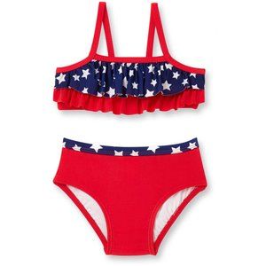 AME Baby Girls 2-Piece Tankini Set Fearless Red Size 0-3 Months  NWT